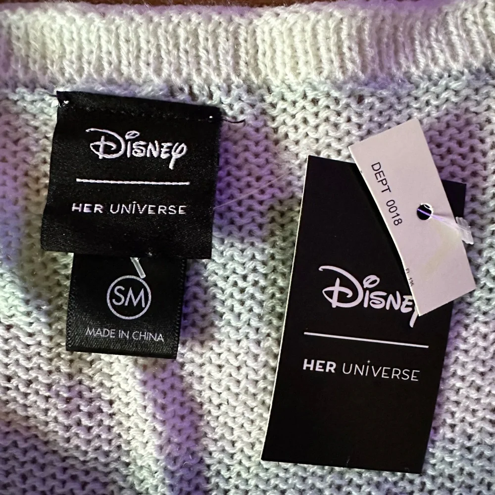 Disney Alice In Wonderland Long Sleeved Knit Sweater - Her Universe